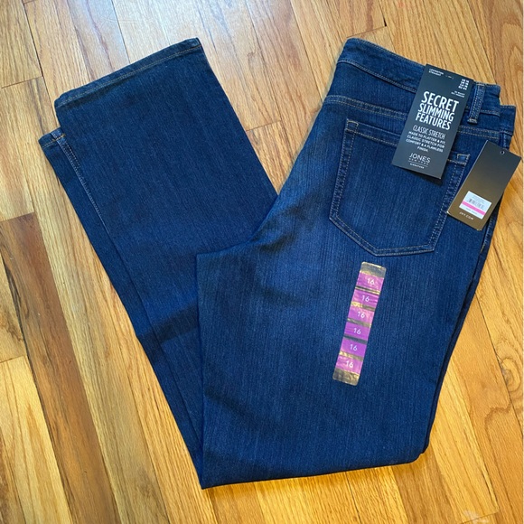 Jones New York Jeans Nwt Jones New York Lexington Straight Leg